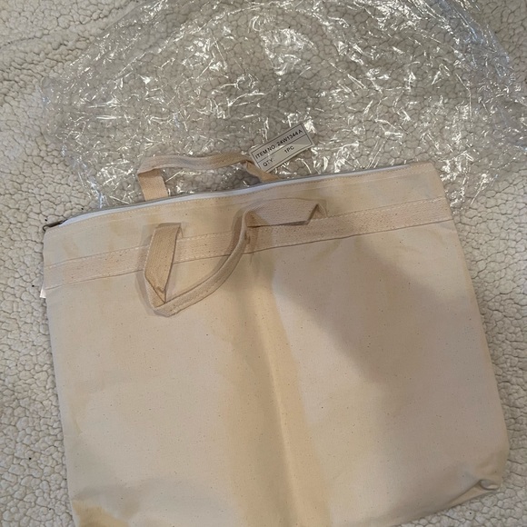 Tote bag Anchor design  Cream & blue NWT from Cape May Beach Bag - Picture 5 of 5